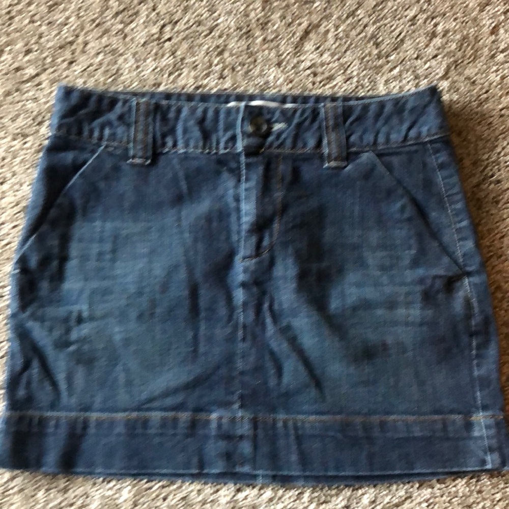 Gap jean skirt